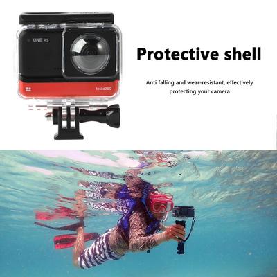 Cutie impermeabilă Carcasă protectoare Capac Carcasă impermeabilă portabilă pentru cameră Accesorii pentru camera panoramică Insta360 ONE RS