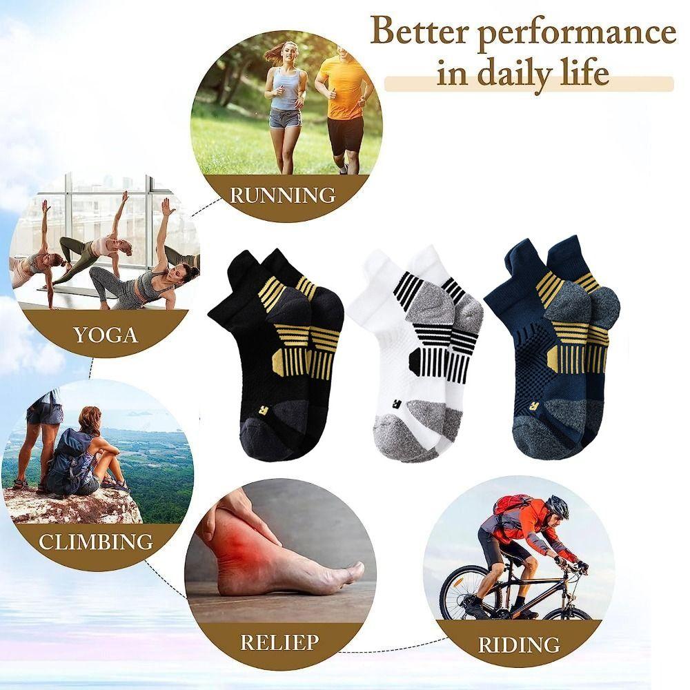 Foot Protection Short Tube Socks Nylon Neuropathy Socks Soothe Relief Compression Socks  Sports