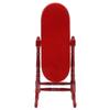 1:12   Doll House Full Length Dressing Mirror Model Accessory Room Furniture Toy(Brown )