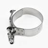 Motorcycle 2In 51mm Band Exhaust Pipe Clamp Calipers Stainless Steel Universal For 51mm Slip-on Type Motorcycle Muffler