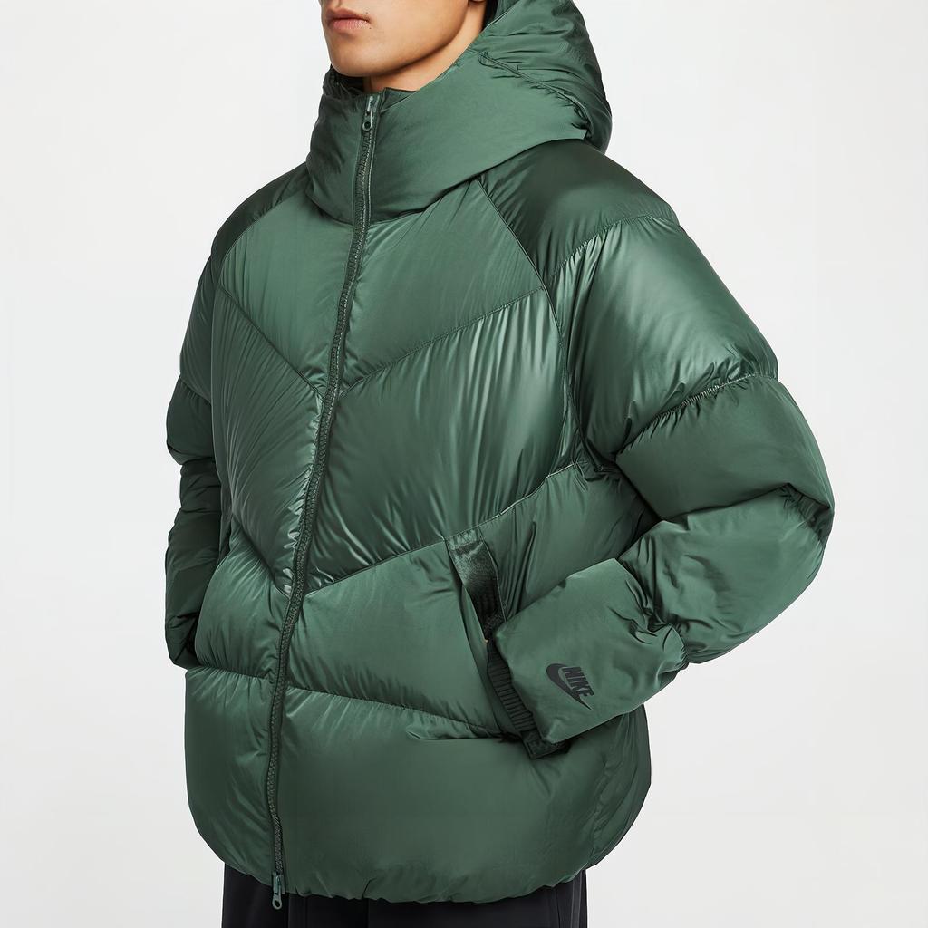 Nike Odzież sportowa FW25 Windrunner Ciepła Lekka Luźny Krój Długi Rękaw Kurtka Puchowa Męska odzież wierzchnia IB2961-319