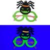 Fluorescent Halloween Glasses For Glow The Dark Spider Party Accessories Fit Lightweight For Halloween Photoshoots And Festive Celebrations