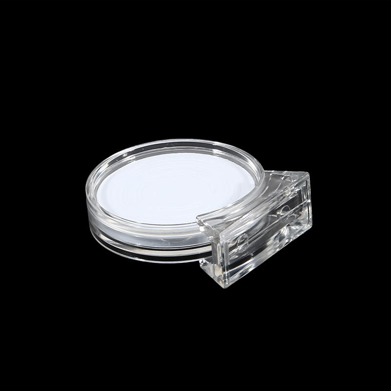 10 Stück Acryl-Kunststoff Gedenkmünzenhalter Schutzhülle Kompakte Runde Münzkapseln Aufbewahrungshalter für Sammler