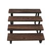 Four-Tier Iron and Wood Display Rack for Desserts and Aromatherapy Essentials