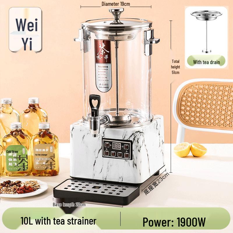 WeiYi 10L Large Capacity Automatic Tea Kettle & Steamer