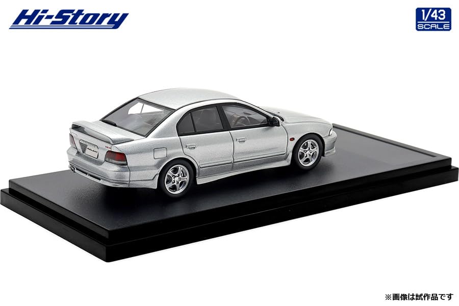 INTERALLIED Hi Story 1/43 Mitsubishi GALANT VR-4 (1996) Hamilton Silver Finished Model HS513SL