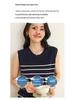 Women's Summer Striped Cotton Knit Sleeveless Sweater Vest - Age-Reducing Fashion Top