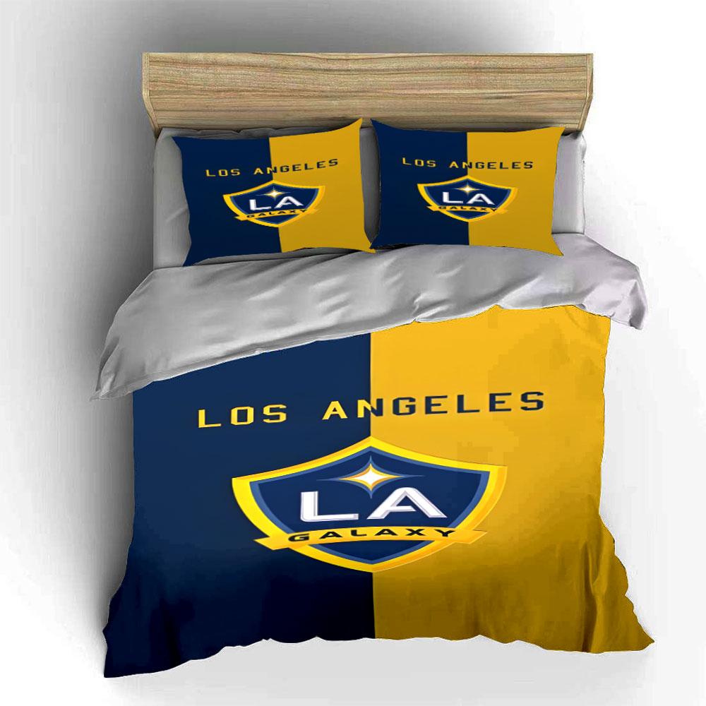 "Los Angeles Galaxy logo." Bedding sets Duvet cover sets Duvet covers Pillowcases(1*Duvet Cover 2*Pillowcases without duvet insert)