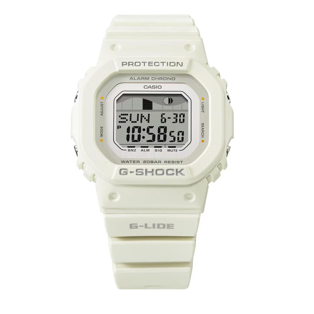 Casio White Digital Watch G-Shock G-Lide GLX-S5600-7B