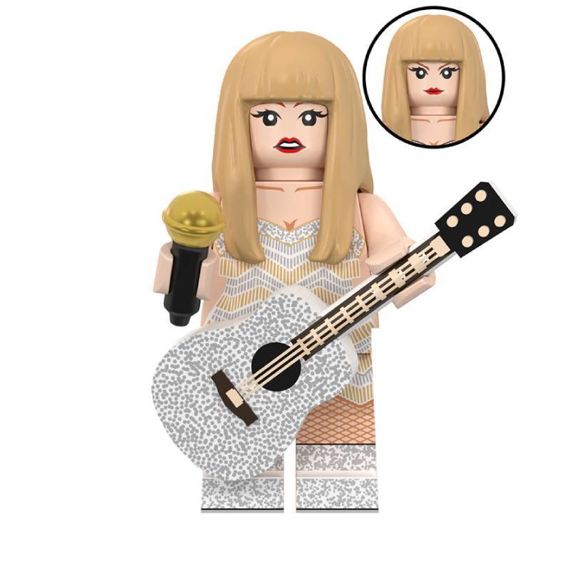 Taylor Swift Educational Building Blocks For Kids With Diy Assembly For Creative Play