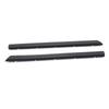 1Pair Black Front Door Gasket Seal Rubber Trim Car Accessories For VW T5 T5.1 Transporter 2003-2015
