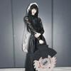 Osaragi Cosplay Anime Sakamoto Days Costume Wig Dress Veil Coat Outfit Women Assassin Shishiba Halloween Carnival Full Set