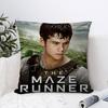 Movie The Maze Runner Series Anime Cushion Cover Decorative Pillow Sofa Home Decor Case Pillow Cases