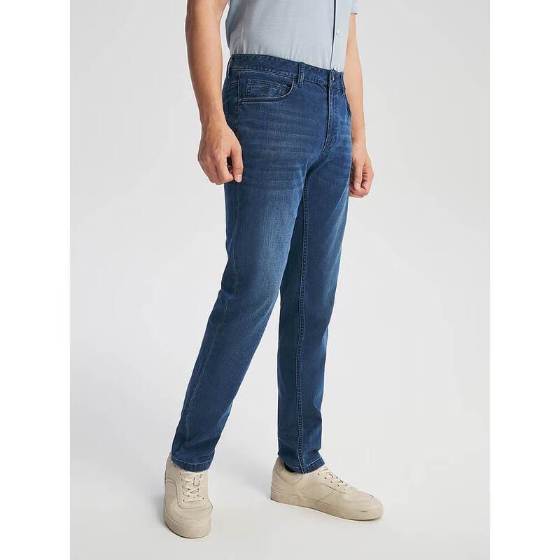 

YOUNGOR Мужские темно-синие джинсы из рами-денима XL 175/82A