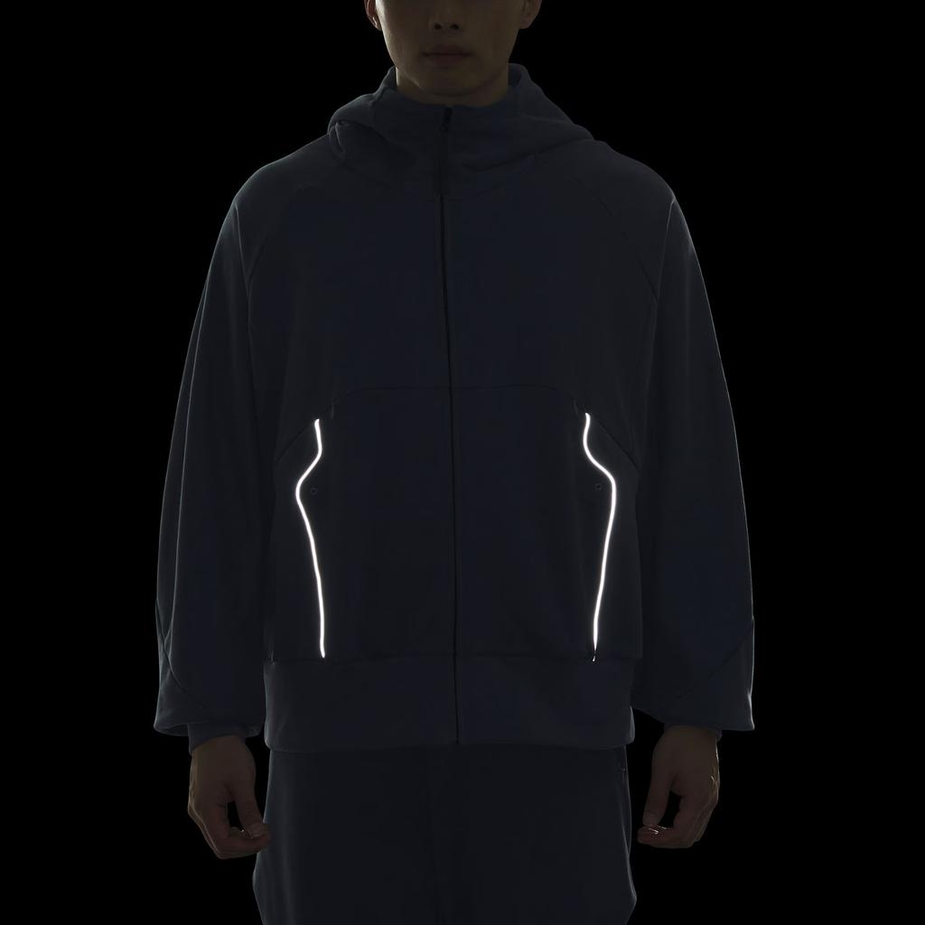 Adidas FW24 FUSTL P Hoodie Comfortable Jacket Men Jackets Ink-Blue JM6153