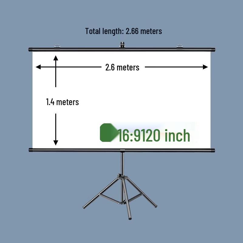 Portable HD Projector Screen with Stand