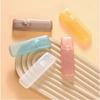 Portable Dental Organizer Transparent Plastic Leak-Proof Case  for Toothpick Floss Travel Home Storage