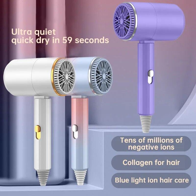3in1 Upgrade Hair Dryers  And Cold Air Travel Hair Dryer Envio Gratis Portable Home Secadoras De Cabello Blow Mini Hair Dryer