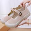 Old Beijing Cloth Shoes Women's Summer New Women's Shoes Soft Sole Not Tired Feet Mother Shoes Comfortable and Breathable Casual Shoes