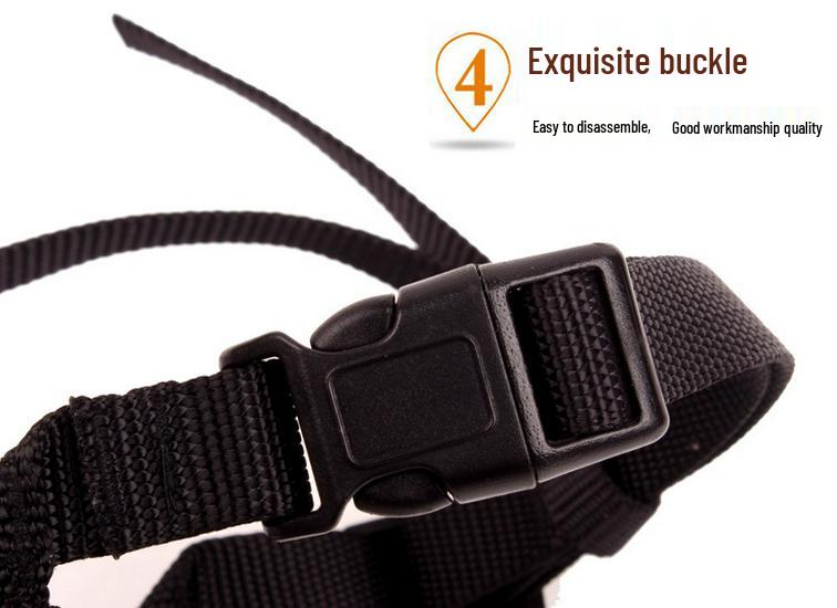 Adjustable Silicone Anti-Bite Dog Training Muzzle