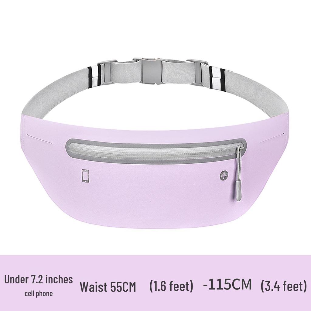 Unisex Waterproof Sports Running Waist Bag - Lightweight & Invisible Fitness Phone Belt