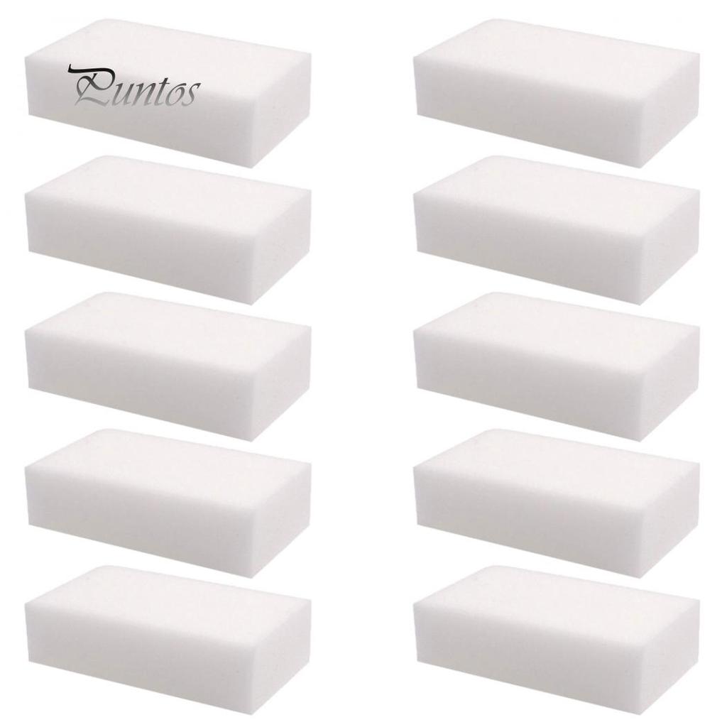 Clean Products 10Pcs Kitchen Dish Bowl Washing Cleaning Magic Sponge Pad Oil Dirt Removal Tool