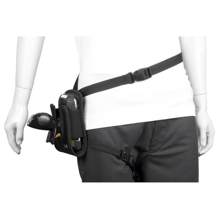 Holster pour terminal de saisie - Mobilis - Gun - Ceinture - Poche frontale - Noir