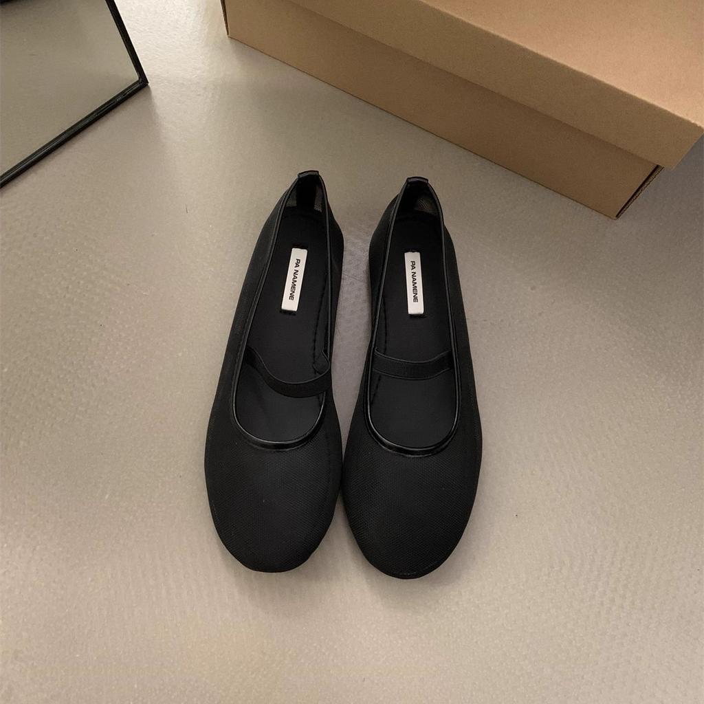Internet Celebrity Explosion a Pedal Slippers Women 2025 Autumn and Winter New Velcro Casual Wear Mao Mao Slippers Women Wear