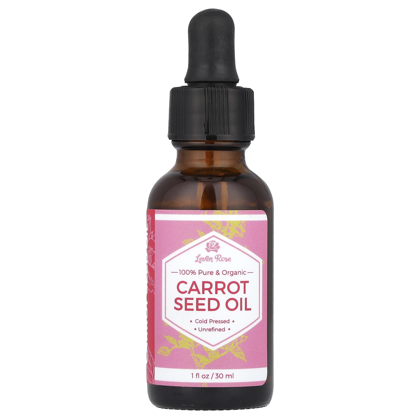 

100% Pure & Organic, Carrot Seed Oil, 30Ml(1Fl Oz)