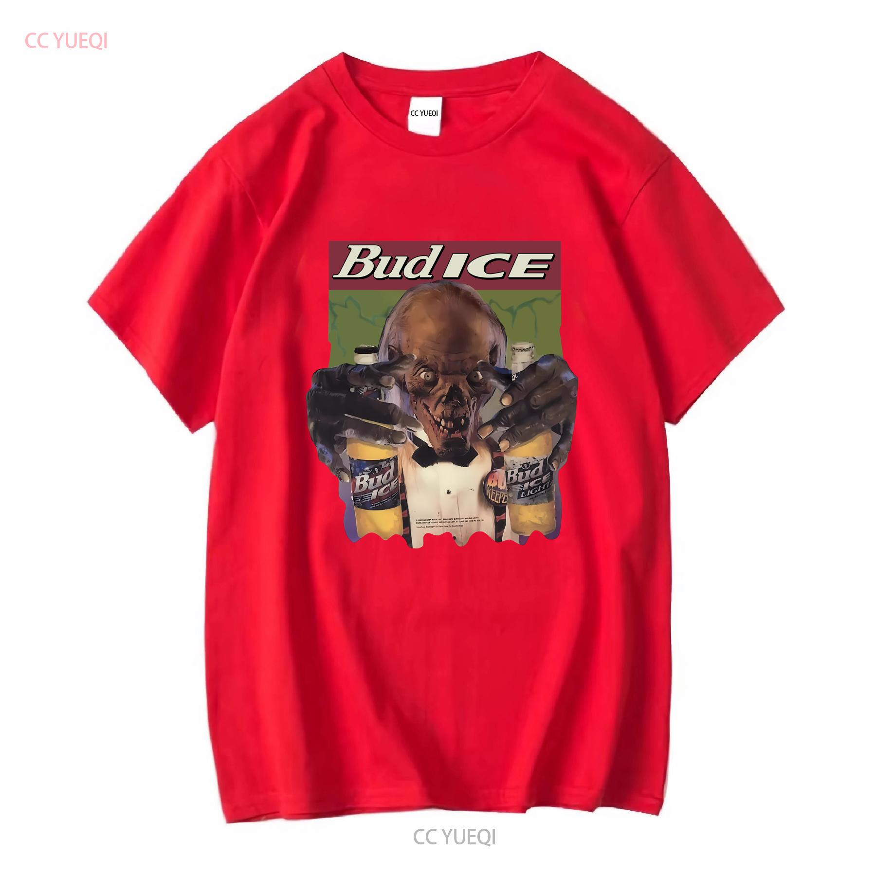 Bud Ice shirt Medium Cryptkeeper Tales from the Crypt Fun UNOFFICIAL Budweiser long or short sleeves vintage Washed Unisex Soft S