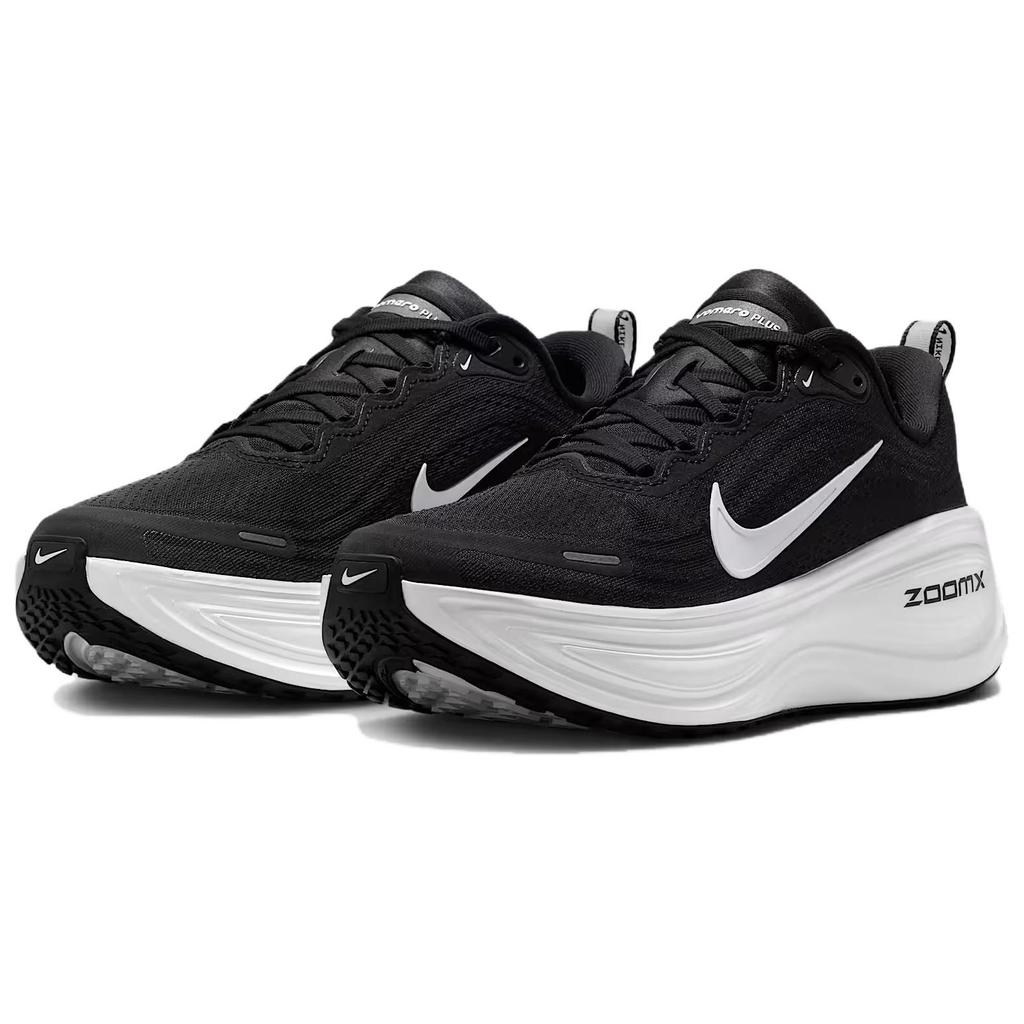 Nike Vomero Plus Black White Women Sneakers Cool-Grey Metallic-Dark-Grey HV8154-002