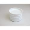 Namurataiseidou Plastic Heavy Plates, Set of 5, White