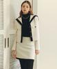 Zero Street Mellow Boucle Wool Skirt / Ivory