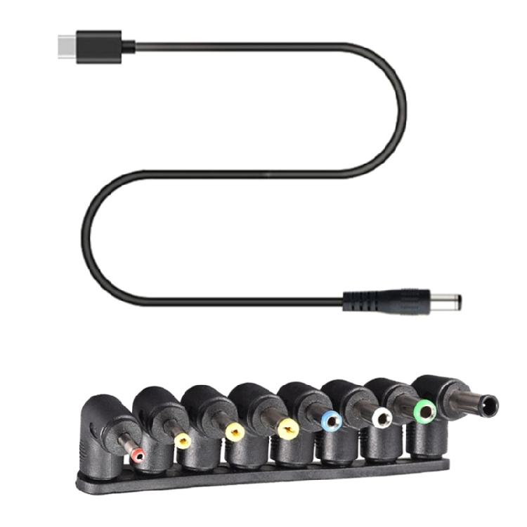 DC5521 Power Adapter 8 Adapters for Security Camera Routers and Laptops 5.5x2.1mm Female to Male Barreled Plug