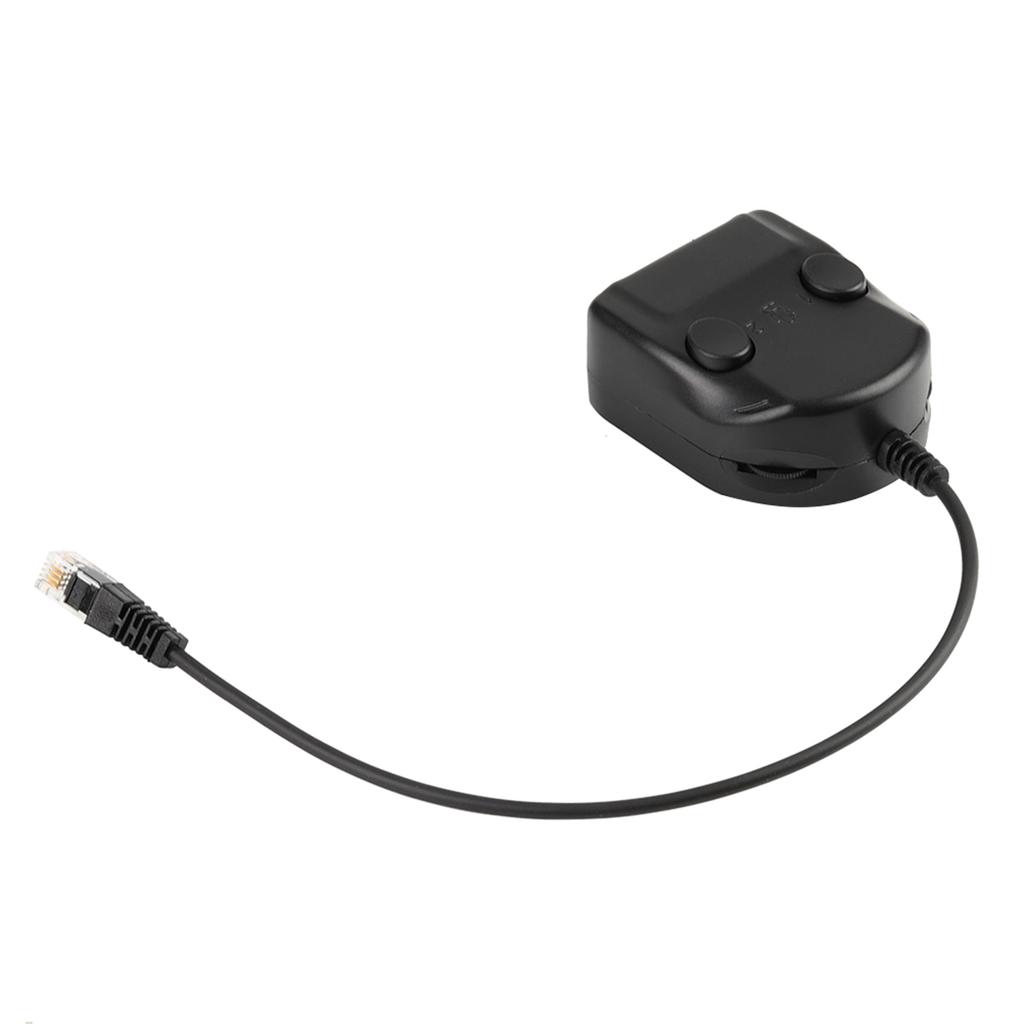 Crystal Headset Telephone Training Box Splitter Adapter Volume Control Intelligent Sound Closed