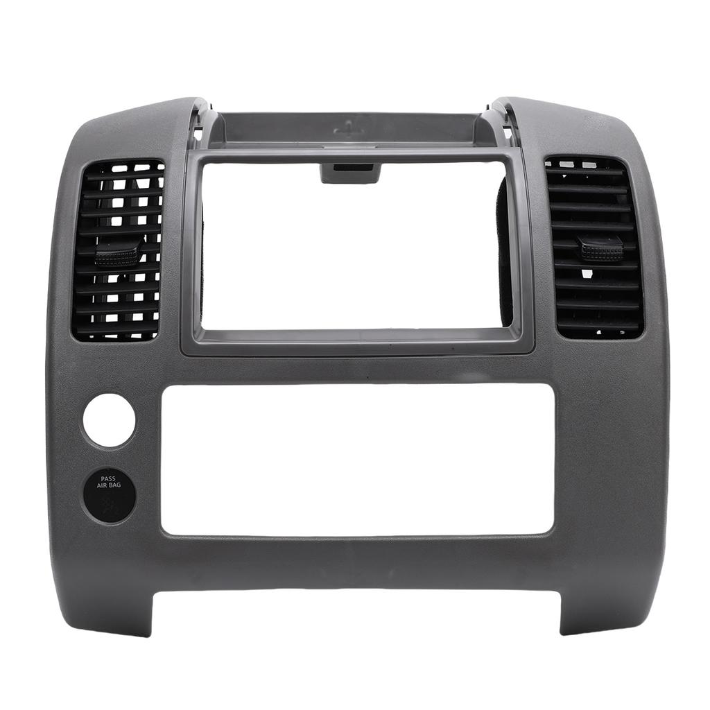 Front Center Console Instrument Panel Lid Bezel 68259ZP16D Replacement For Frontier 2005 2020 Grey