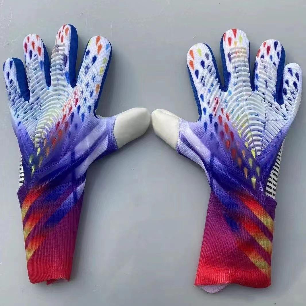 

Goalkeeper Football Gloves Adult Goalkeeper Falcon Match Professional Non-slip Children s Gantry Breathable 10 yards помаранчевий