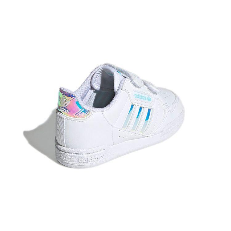 Adidas Originals Continental 80 Stripes Comfortable Low-Top Sneakers Baby Sneakers White GZ3262