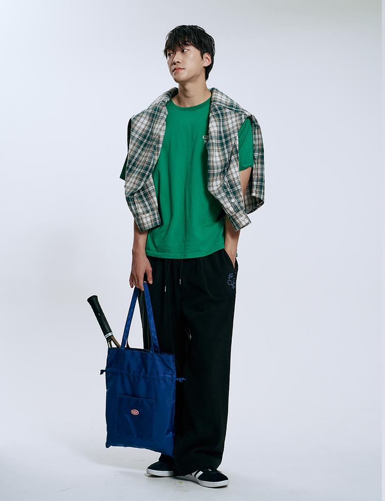 Clever Field Classic Drawstring Tote Bag_Navy
