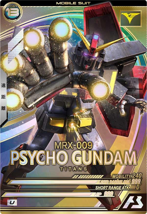 

Arsenal Base UT02-006 Psycho Gundam U