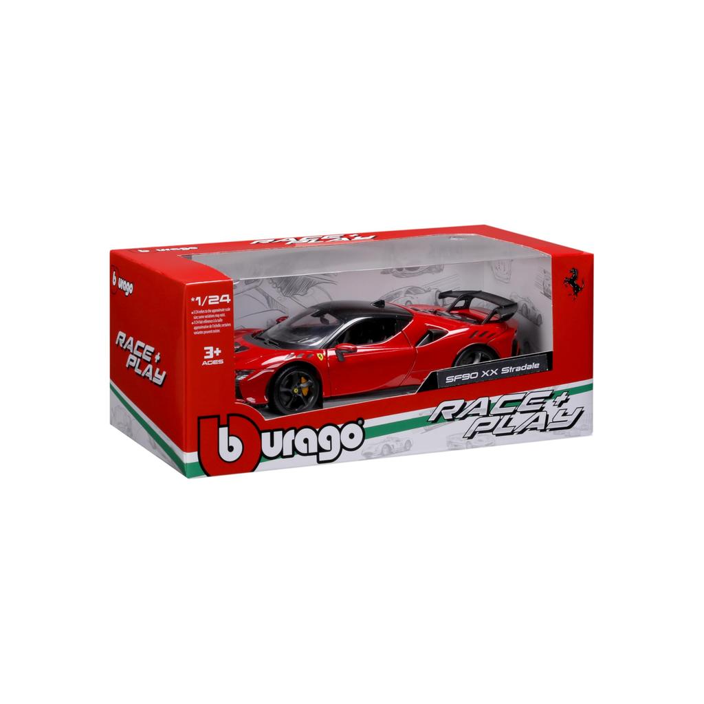 Bburago Ferrari SF90 XX Stradale Red Diecast Model Finished Product RD 1/24 / Car, 18-26032