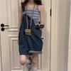 Women Jumpsuit Summer Casual Sleeveless Female Pocket Suspenders Short Denim Pants Playsuits Overalls