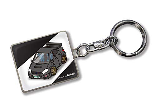 

MKJP Custom Keychain Subaru Impreza WRX STI GDB Среднесрочная база: Черный цвет автомобиля: черный