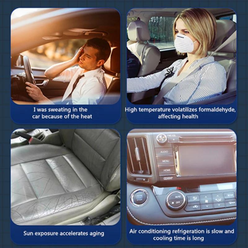 For BYD Atto 3 Act 3 Tang F3 E6 Dmi Yuan Song plus EV Car Front Windshield Umbrella Sunshade Front Shading Car Accessories