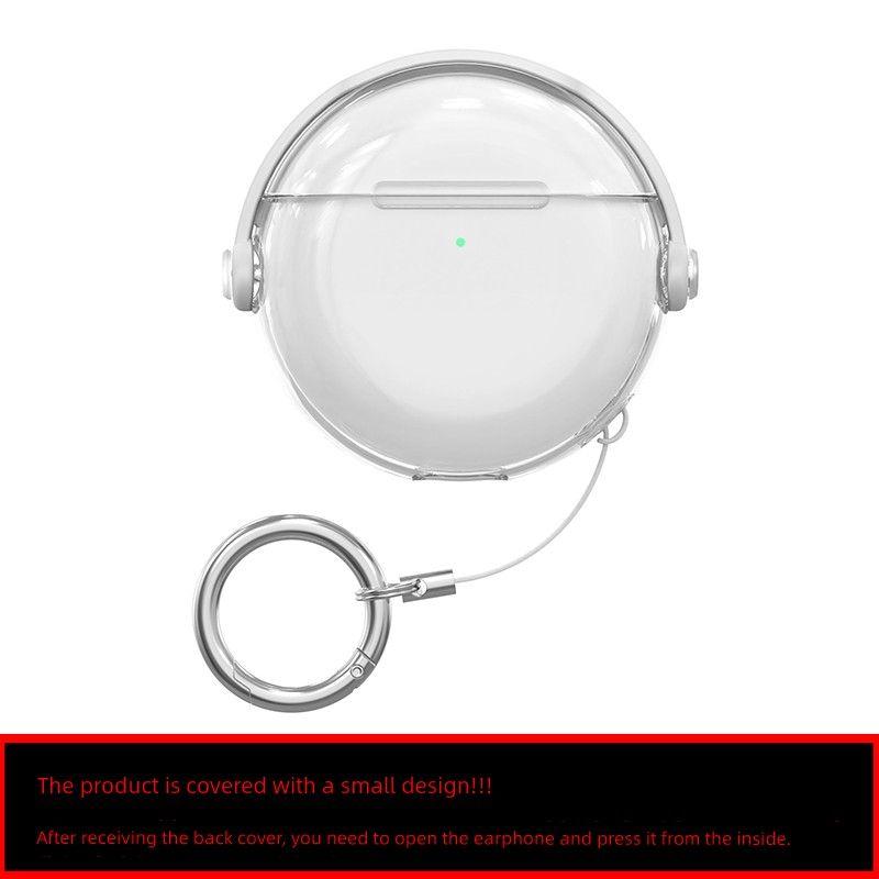 

Protective Case 4e Headphone Case Freebuds4 Earphone Case Creative Lock Drop-Resistant 4e Shell 2024 New Arrival Soft Case Drop-Resistant Anti-Lost Huawei FreeBuds 4/4E Ice White