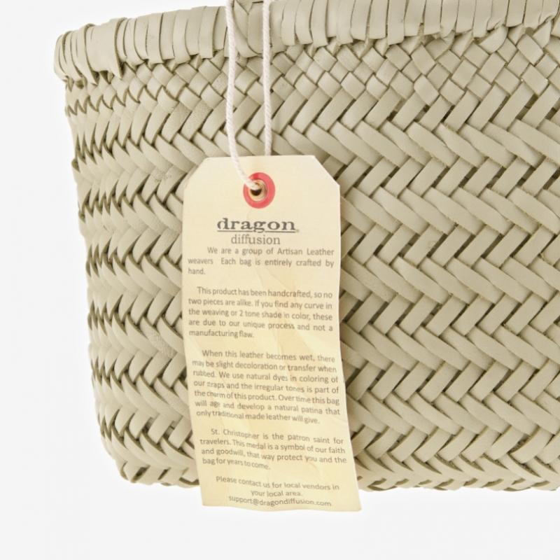 Dragon Diffusion Mini Flat Gora Tote Bag 8809 Pearl