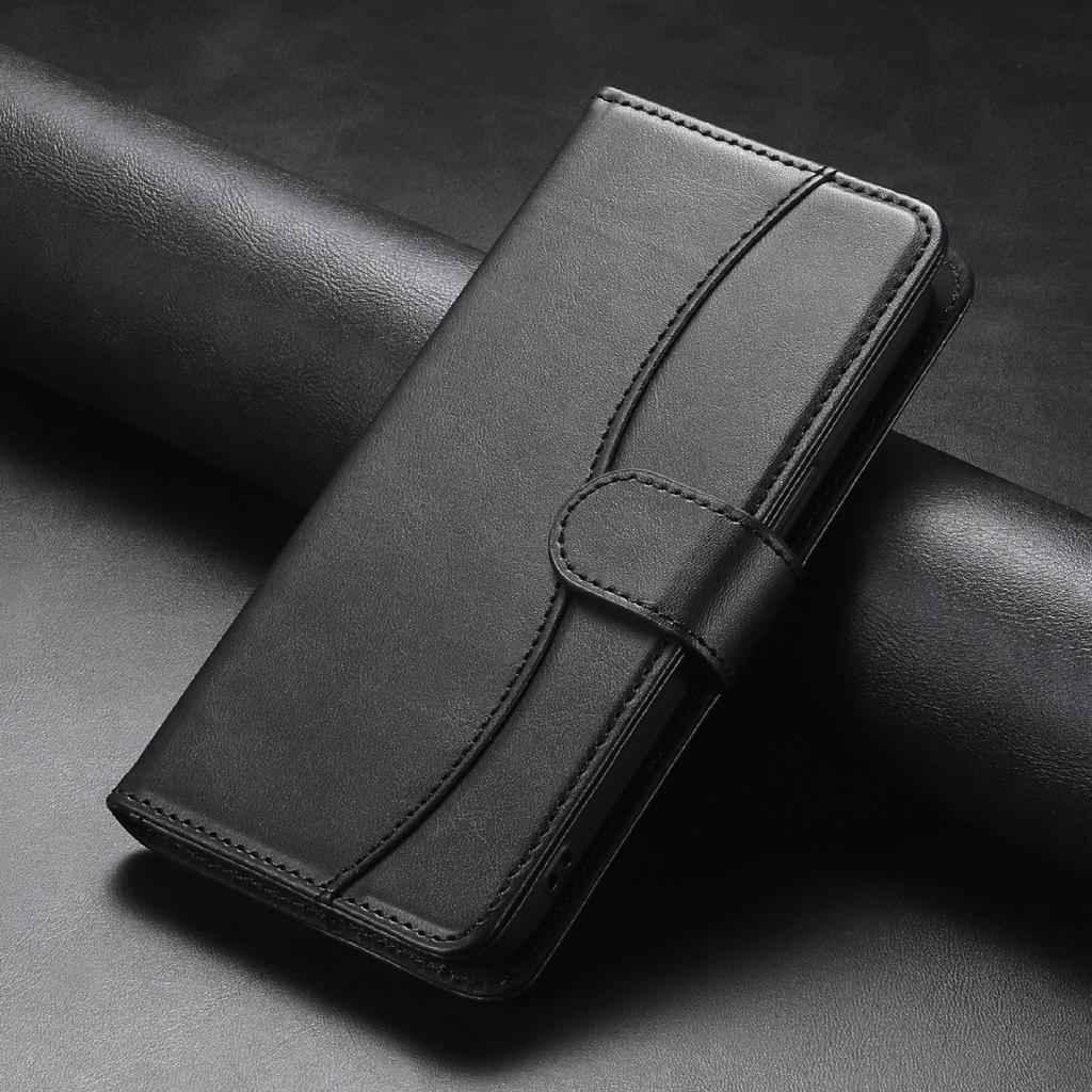 Stand Case for Honor 400 Pro 5G (Global)G PU Leather Wallet Phone Cover S Shape Stitching Design with Strap