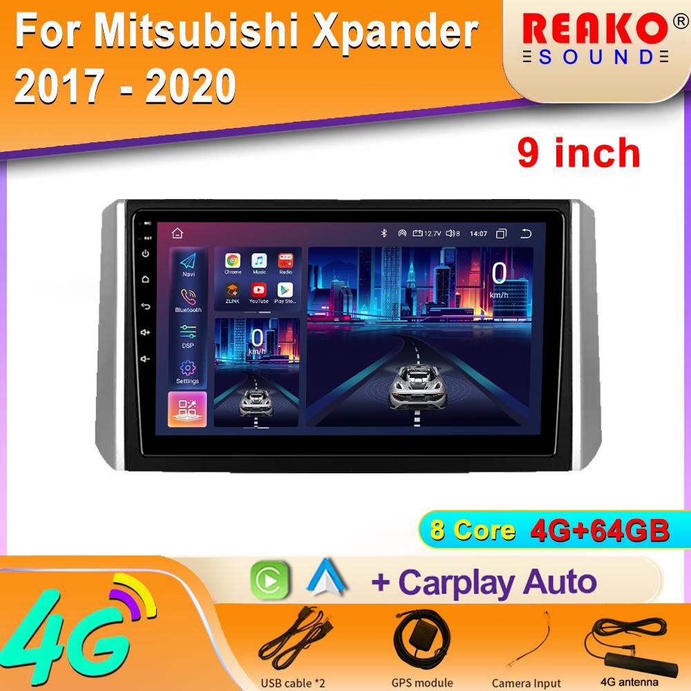 Android For Mitsubishi Xpander 2017 - 2020 Car Radio Multimedia Video Player Navigation GPS Wireless Screen Stereo