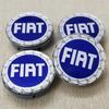 4pcs Car Emblem Wheel Hub Center Cover Car Accessories For FIAT 500 Ducato Panda Grande Punto Tipo Abarth Pulse Strada 600 500L