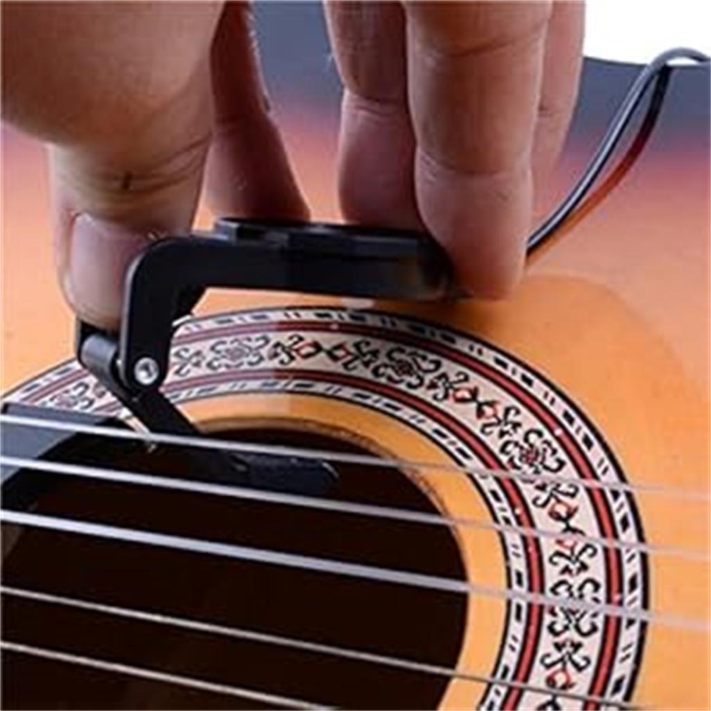 Miwayer Clip-On Pickup Microphone Piezo with Audio Jack for Acoustic Guitar, Violin, Ukulele, Banjo, Musical Instruments